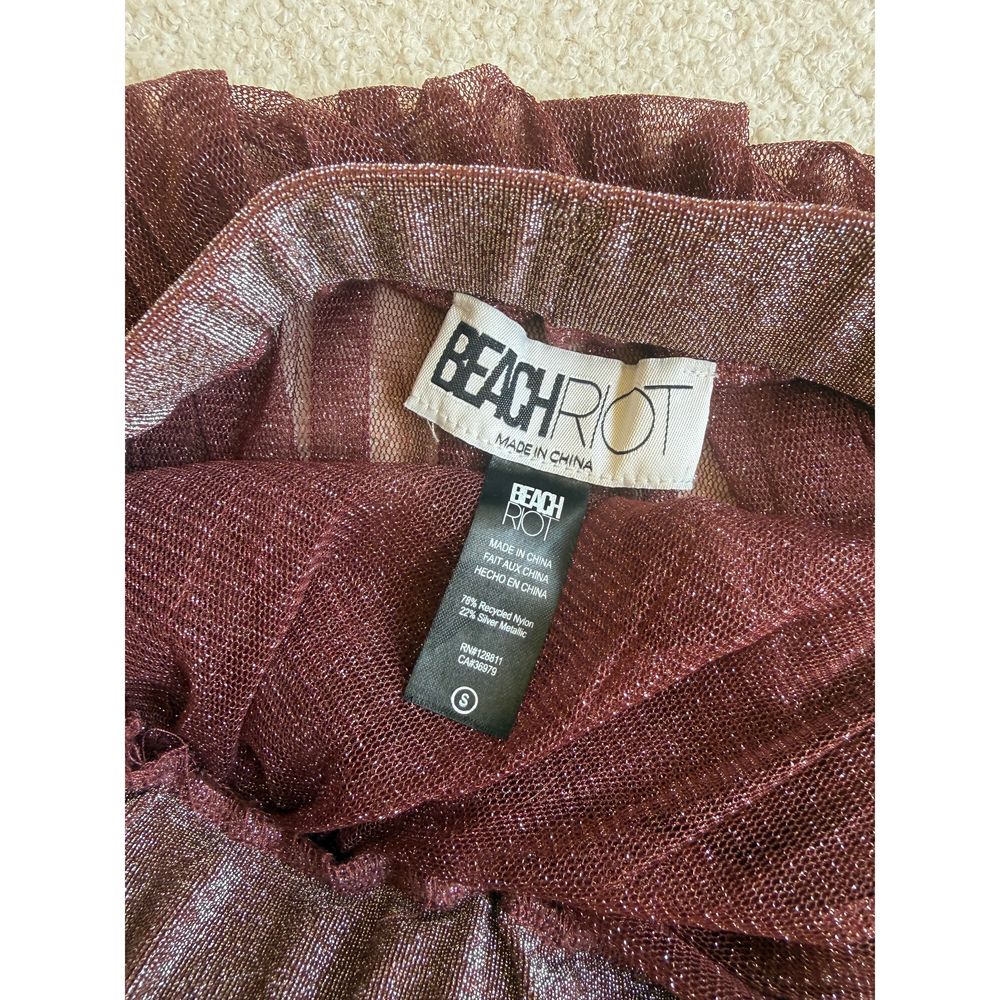 Beach Riot Briar Skirt in Hot Chocolate in Brown - Picture 7 of 7